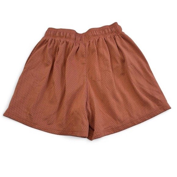 Inaka Power Patch Mesh Shorts M Orange Gym Bodybuilding - Picture 2 of 8